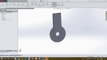How to Create DESIGN TABLE for Assembly file in Solidworks | UBAID Tutorial