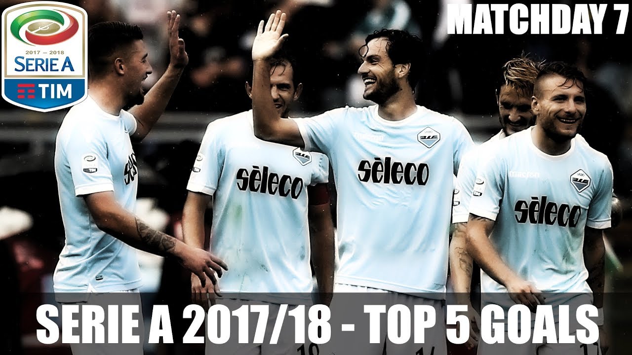 SERIE A 2017/18 ● TOP 5 GOALS ●  MATCHDAY 7 ᴴᴰ