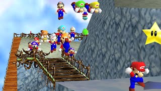 Round 2 Ghost comparison - SM64 TAS Tournament 2020
Task: In Cool, Cool Mountain, enter the warp and collect the 3 red coins on the map, then collect the red coin star.
Music: Snow Rise - Paper Mario Sticker Star
Results:
1st. DyllonStejakoski 1930
2nd. Nis 1977
3rd. Alexpalix1 1980
3rd. MKDasher 1980
5th. CeeSZee 1997
6th. Non5en5e 2030
7th. Rush57 2043
8th. fifdspence 2057
9th. Madghostek 2060
10th. Adeal 2063
11th. ERGCXander 2073
12th. dargos 2077
13th. Tabascoth 2110
14th. homerfunky 2113
15th. speedycube64 2130
16th. Taechuk 2137
17th. TimeTravelPenguin 2173
17th. galoomba 2173
19th. FireBreather 2207
20th. Ystem 2237
21st. Bretaigne 2243
22nd. Bismuth 2267
23rd. THC98 2287
24th. Cynimal 2310
25th. Iwer_Sonsch 2363
26th. Somebro 2383
26th. Laxenarde 2383
28th. Kosmic 2387
29th. Manama 2450
30th. brqm 2467
31st. ShadoXFM 2550
32nd. LRFLEW 3063 Round 2 Ghost comparison - SM64 TAS Tournament 2020