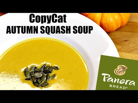 PANERA AUTUMN SQUASH SOUP COPYCAT RECIPE