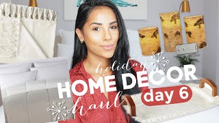 Holiday HOME DECOR Haul | Vlogmas Day 6