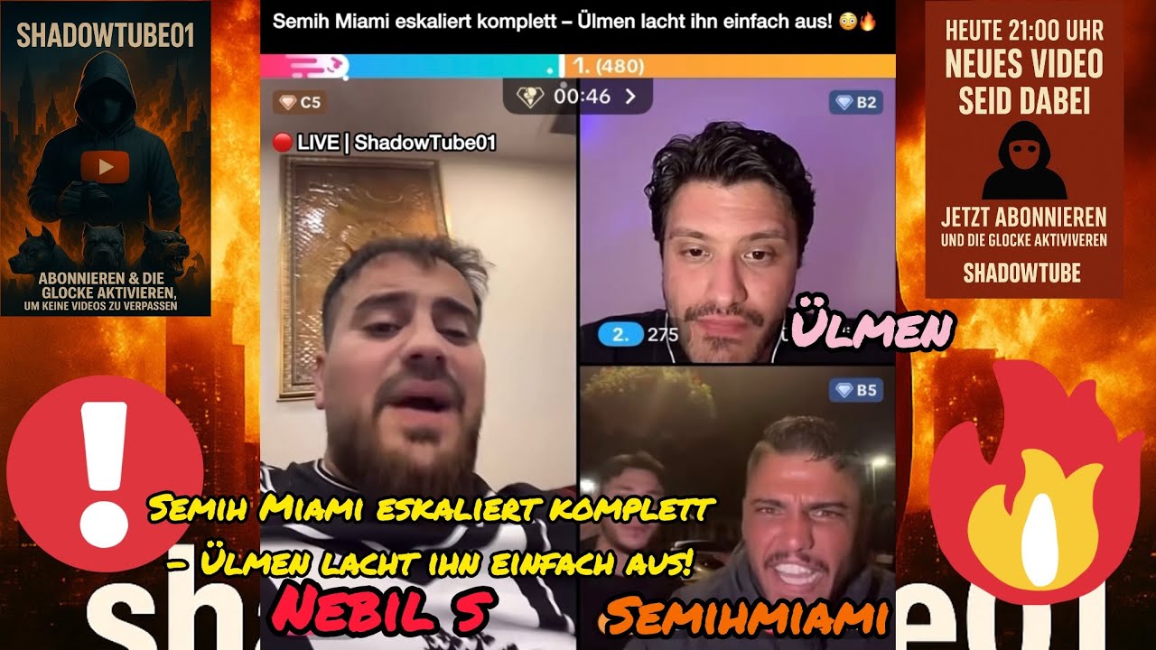 Semih Miami eskaliert komplett – Ülmen lacht ihn einfach aus! 😳🔥