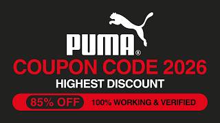 Puma Coupon Code💥Puma Promo Code💥Puma Discount Code
