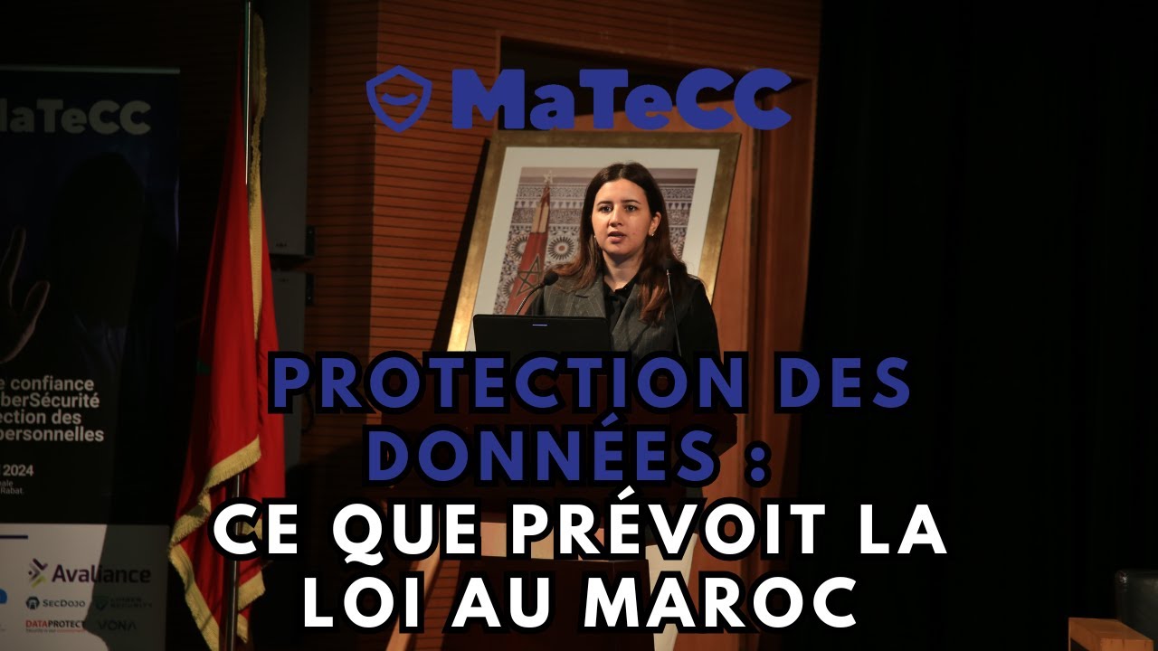 📚 MaTeCC 2 | Loi 09-08 : Protection des données au Maroc