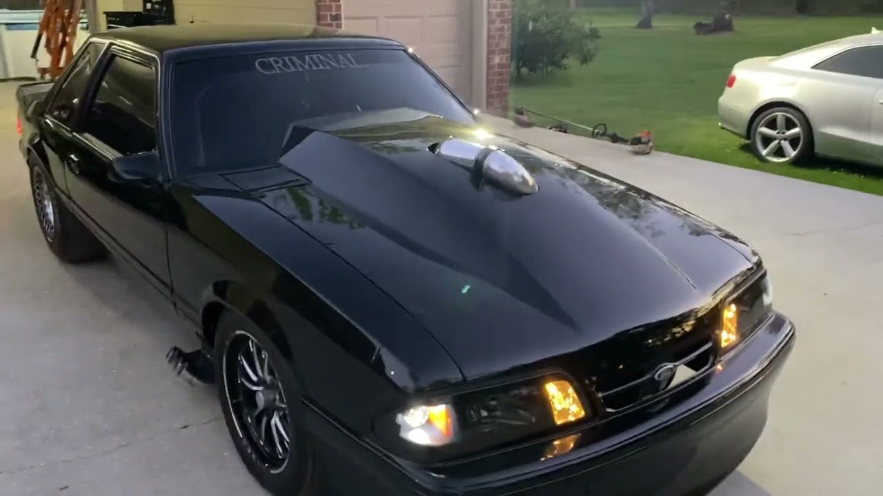 Criminal! SBF Procharger Foxbody Mustang 