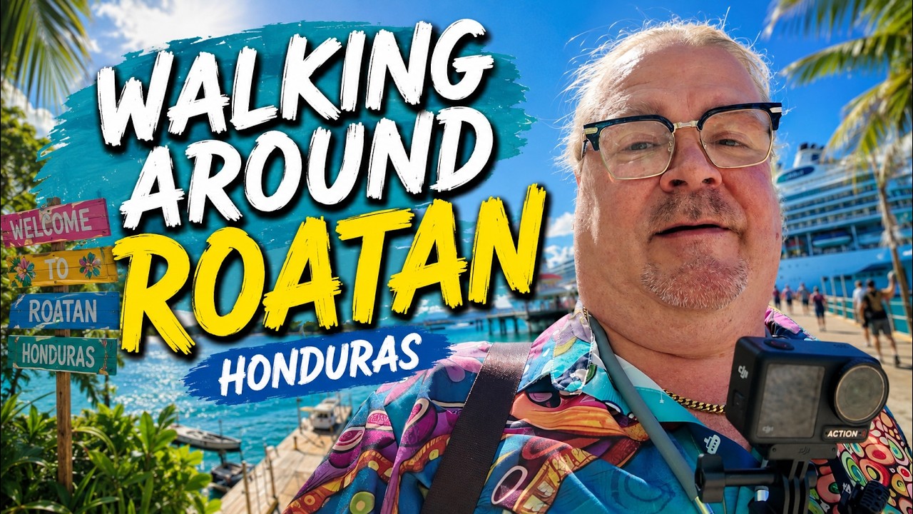 Walking Around Roatán, Honduras Cruise Port | What It's Really Like