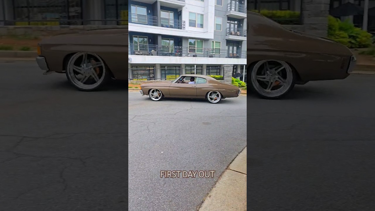 Listen to That Motor! Supercharged 72' Chevelle Malibu!