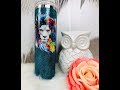 BEGINNERS HANGMETHOD  epoxy and Glitter a Tumbler