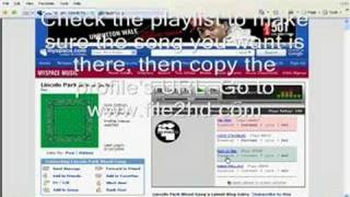How to Get MP3s from Myspace