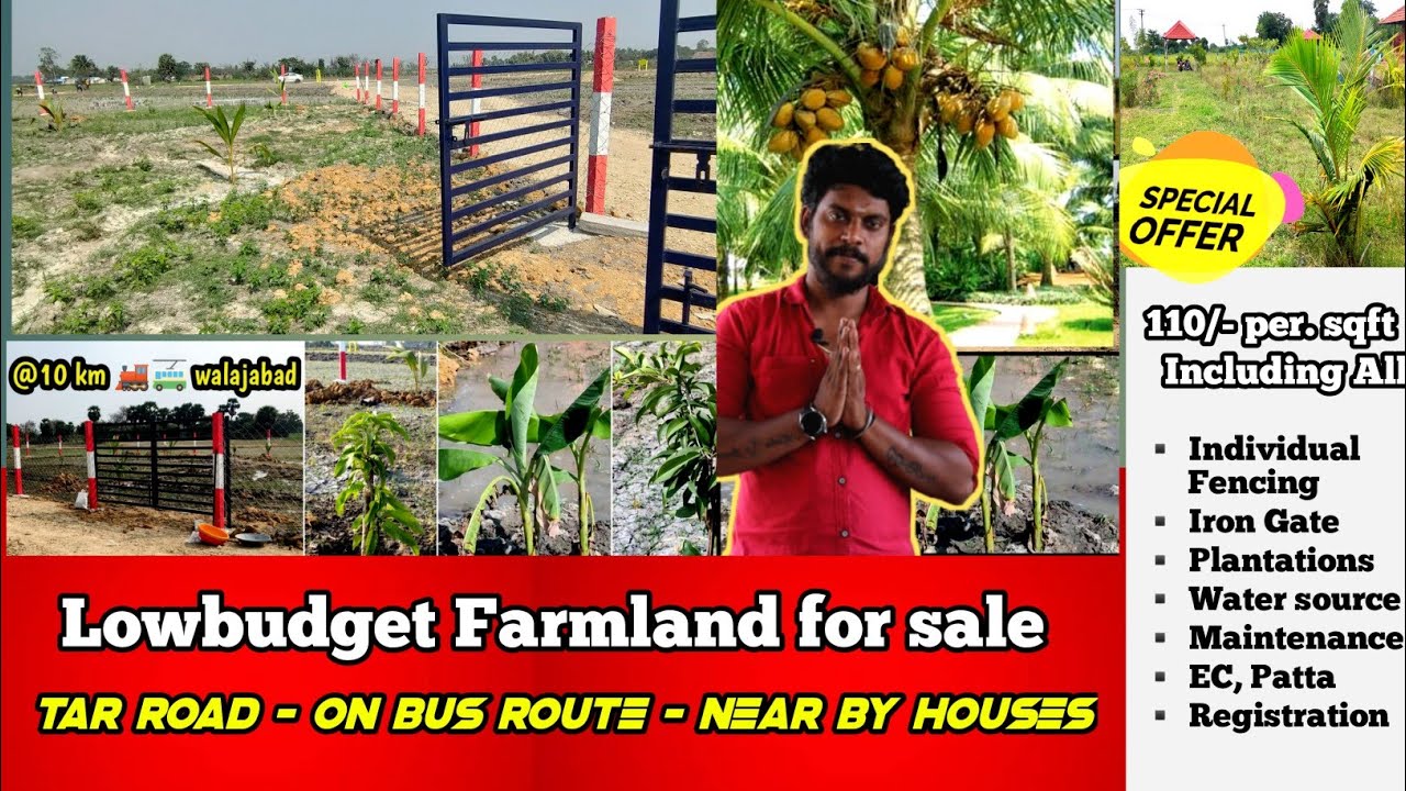 Low budget Farm land for sale Farmland for sale in kanchipuram