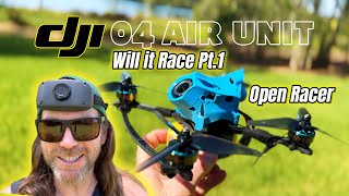 DJI 04 Air Unit Test - Will it Race Pt.1