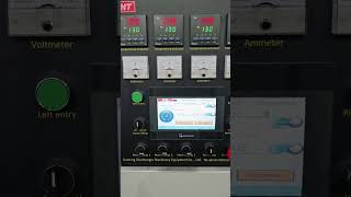 vacuum membrane press machine PLC system