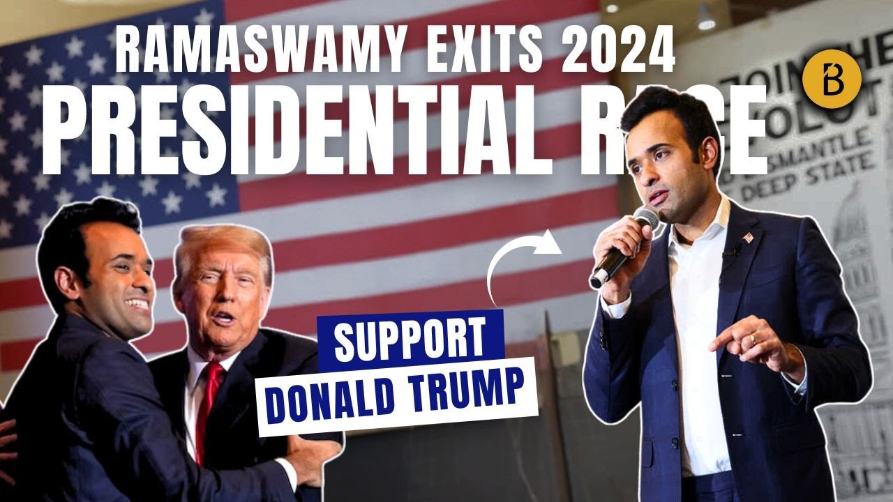 Vivek Ramaswamy Withdraws from 2024 Presidential Race to Support Donald ...