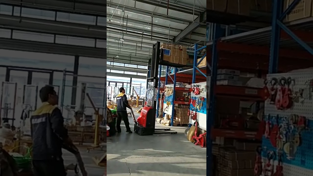 Full electric pallet stacker 