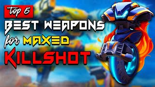 Top 5 Best Weapons For Killshot - Mech Arena