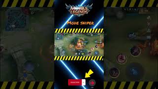 Tutorial pake sniper beatrix. #mlbbcreatorcamp #mlbb #mobilelegends #beatrix #@DISH.