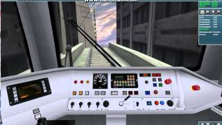 ptp2 Straßenbahn Großstadt addon hochhaus brücke