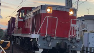 【衣浦臨海鉄道】JR線内を走るKE65-3　2021/11/23