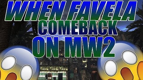 *OMG *Favela is back - Modern Warfare 2 Pc - Nuke