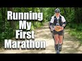 Running My First Marathon | Race Day Vlog