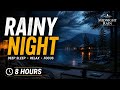 🌧️ 호숫가의 빗소리 | 숙면과 집중을 위한 8시간 백색소음 | Rain Sounds 8 Hours