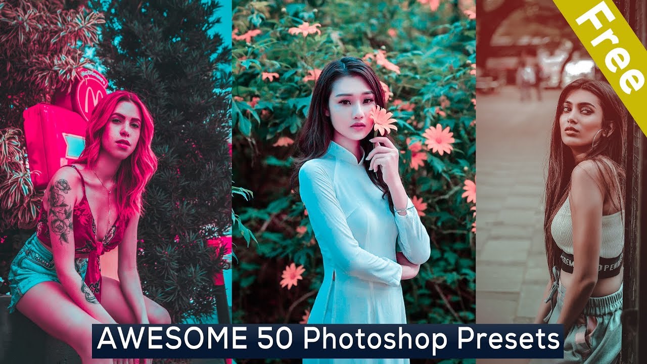 AWESOME 50 Photoshop Presets Free Download | Camera Raw Presets Free Download