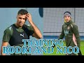 Nico And Rodri Are Back In Man City Training, Ahead Of ucl knockout Against Real Madrid