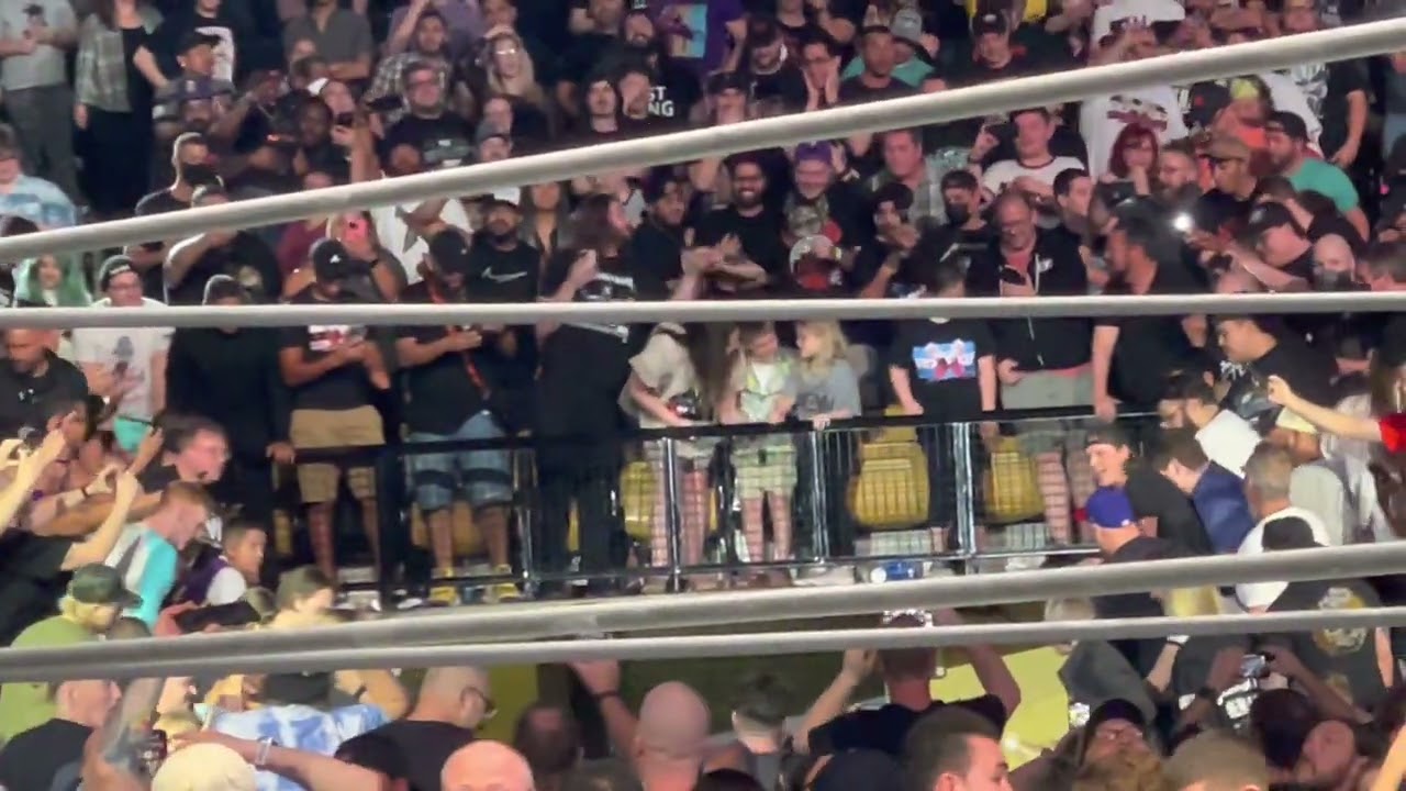Sting spot from AEW Revolution 2022 | Crowd Reaction | Orlando, FL | March 6, 2022