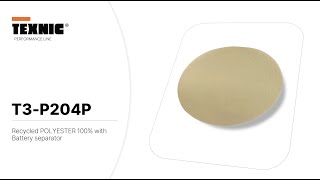 PERFORMANCE LINE / T3-P204P / Fabric Demo Video by TEXNIC®