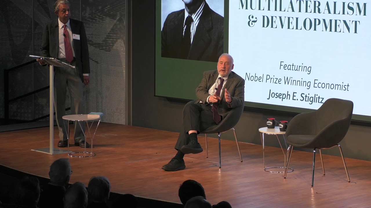 Paul Streeten Distinguished Lecture in Global Development Policy: Joseph Stiglitz