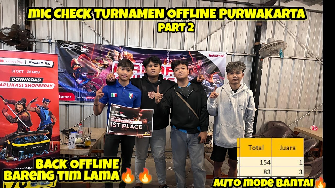 TURNAMEN OFFLINE PURWAKARTA PART 2 