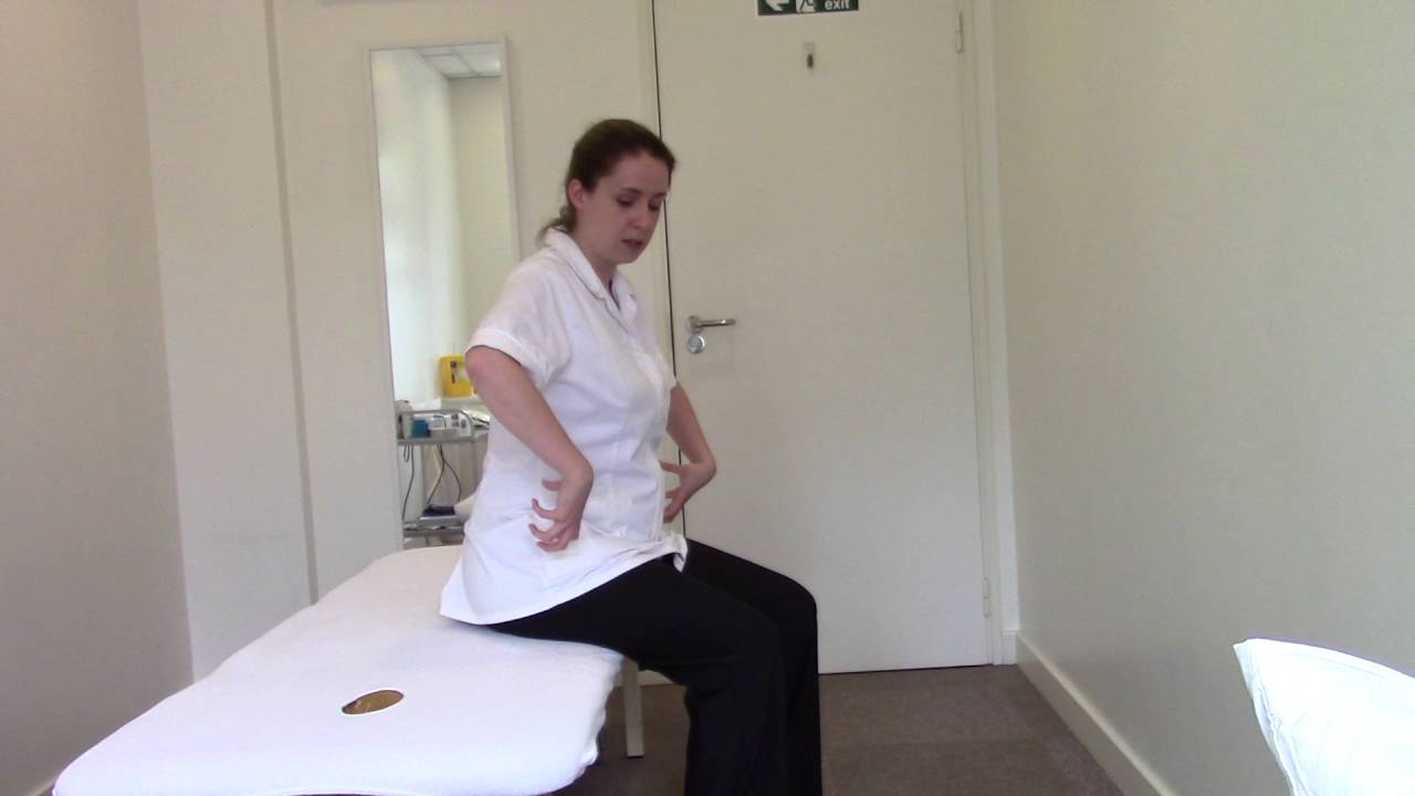 Getting Out Of A Chair With Low Back Pain Youtube