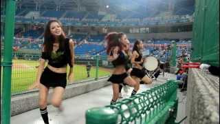 2012.9.2 中職23年Lamigo girl熱舞秀