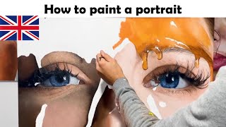 Master the art of oil painting portrait for beginners | tutorial step by step