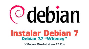 Instalar Debian 7 | VWware Workstation 12 Pro