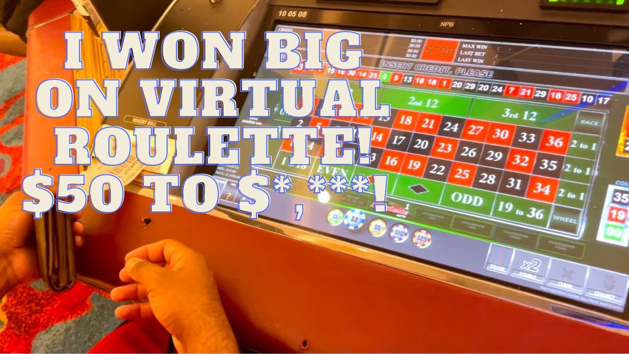 Roulette! I flipped 50 into X,000 at the Hard Rock Casino in
