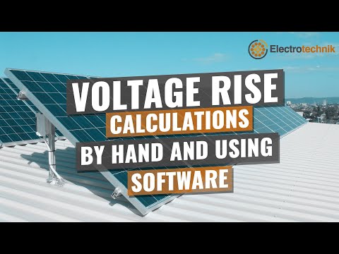 Video Voltage Rise Calculations by Hand and using Software - youtube