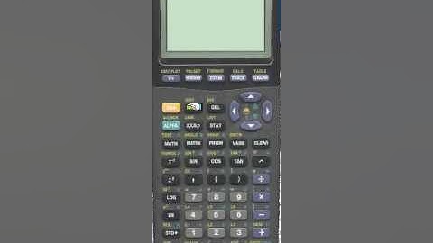 TI83 Normal Sci Eng Mode