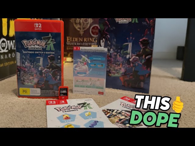 Pokémon Legends: Z-A Unboxing (Nintendo Switch 2 Edition + Pre