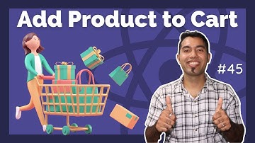 React Ecommerce Website #45:  Add Products to the Shopping Cart in React JS🔥
