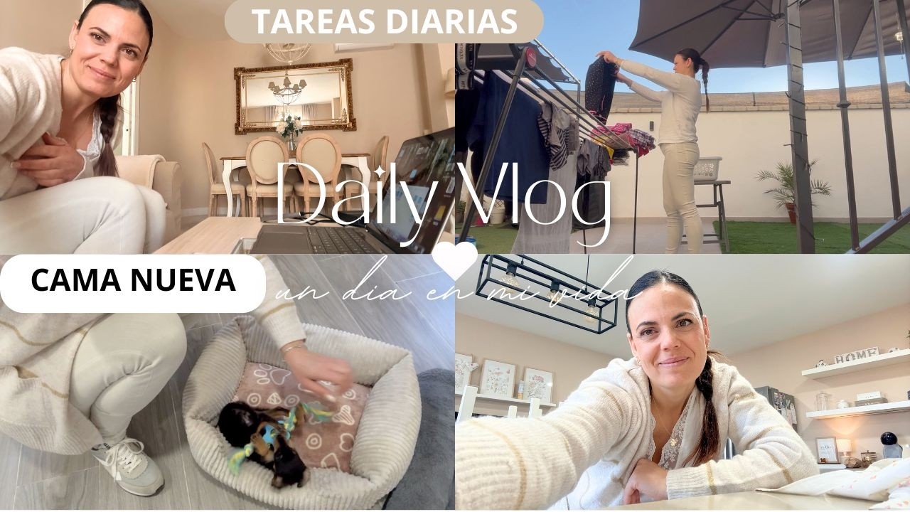 LUNES -Tareas diarias - Compra ALDI - le ha encantado🐶❤️ //FAMILIABOMBONASO