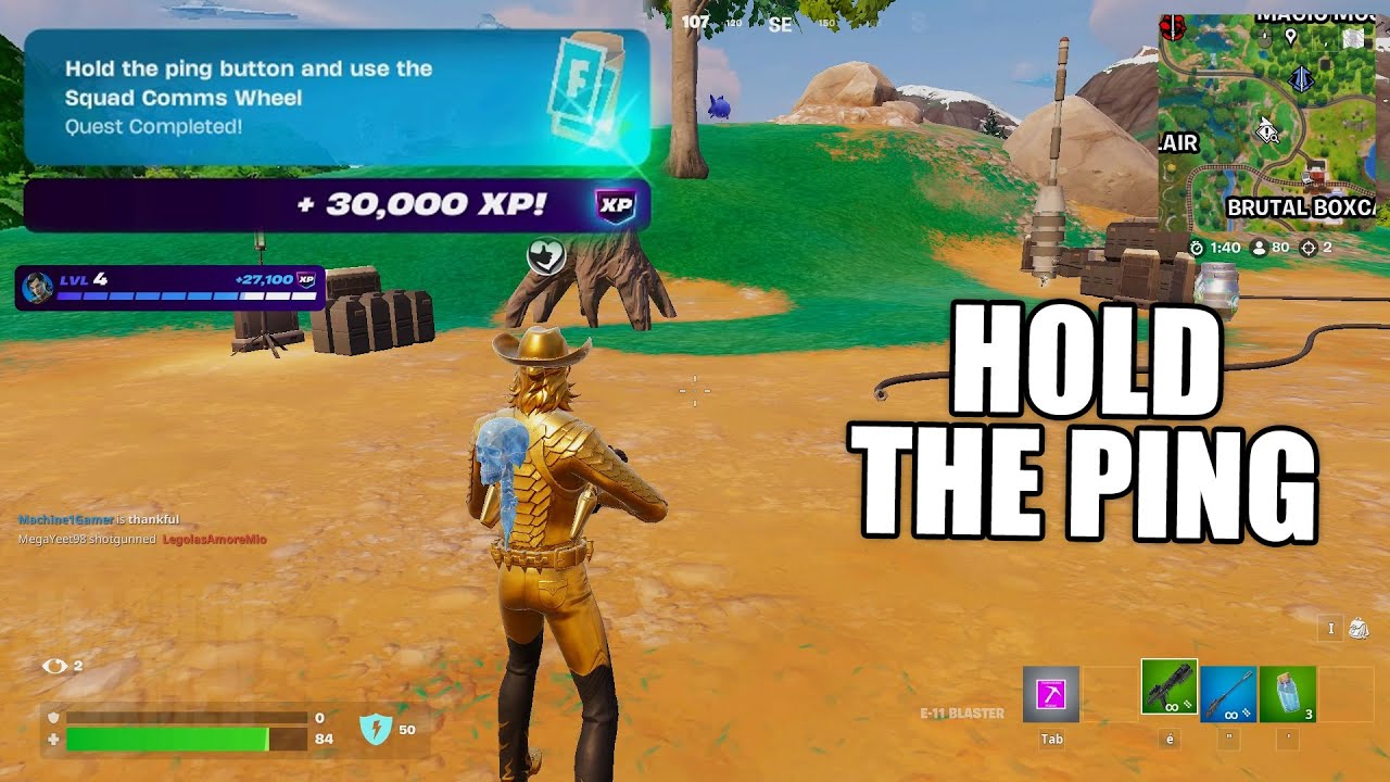 How to EASILY Hold the Ping Button and use the Squad Comms Quest Guide ...