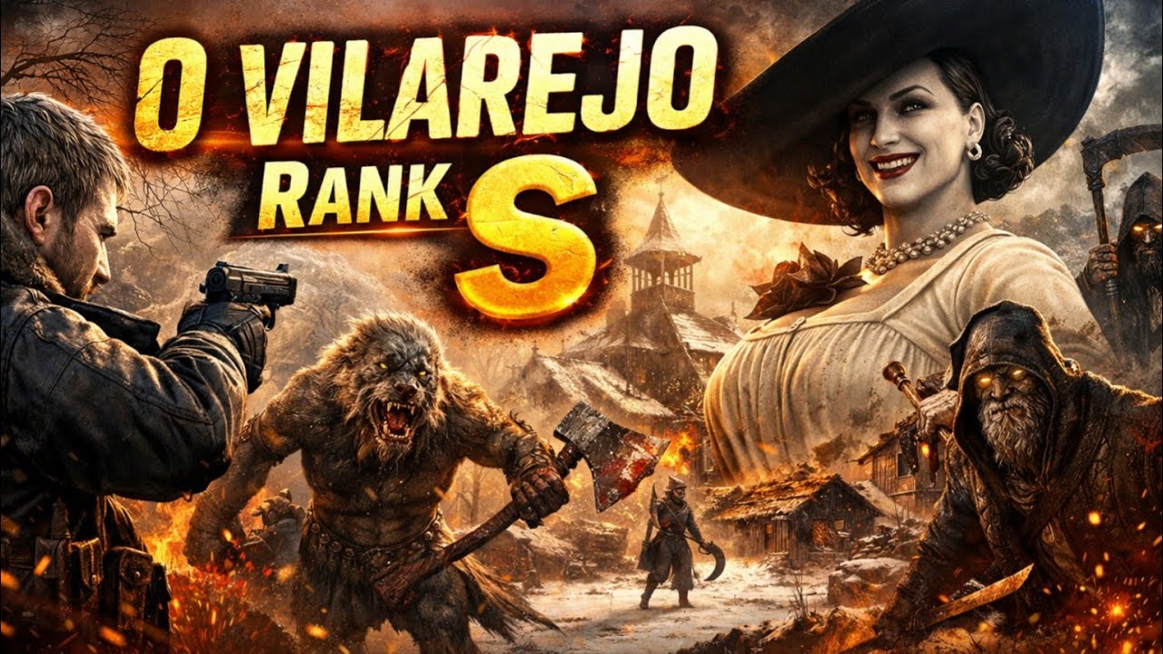 Resident Evil Village – The Mercenaries - O Vilarejo Rank S | Ethan Winters