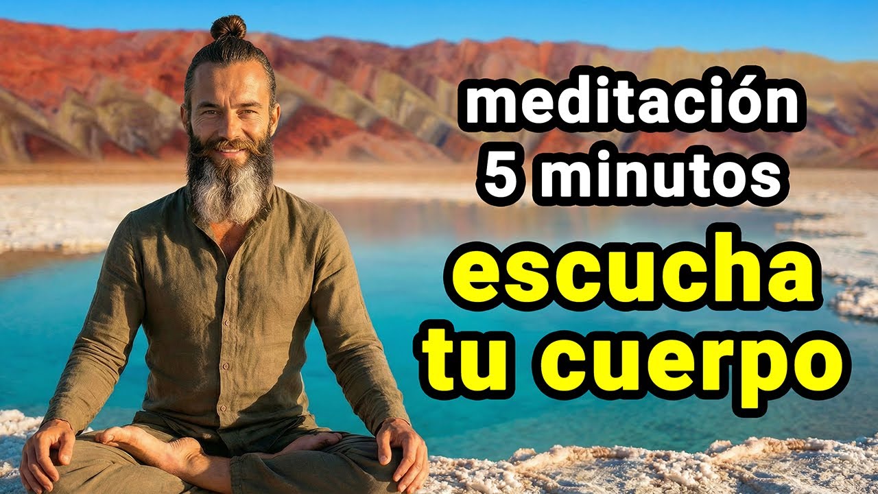 Meditación Guiada 5 Minutos: Calma tu Mente y Vuelve al Presente - YouTube