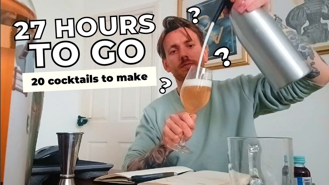 Creating cocktail menus for high end London bars in my Kitchen