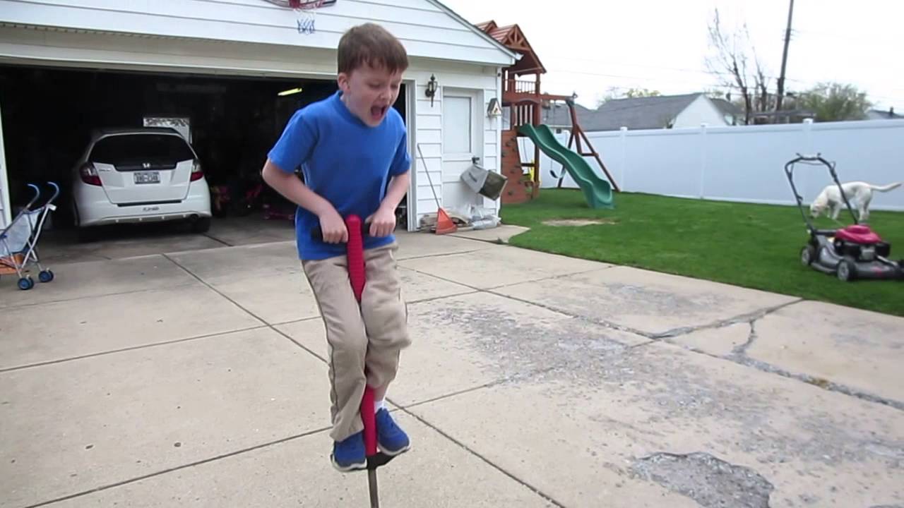 The Boy and his pogostick YouTube