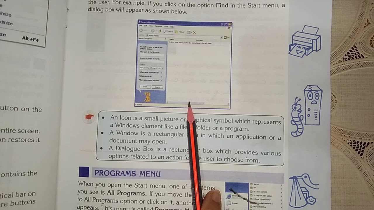 Rh computer class IV Ch 5 part 2 - YouTube