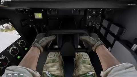 Arma 3 Dev Branch 1.81 - Vehicle Interiors - AMV-7 Marshall