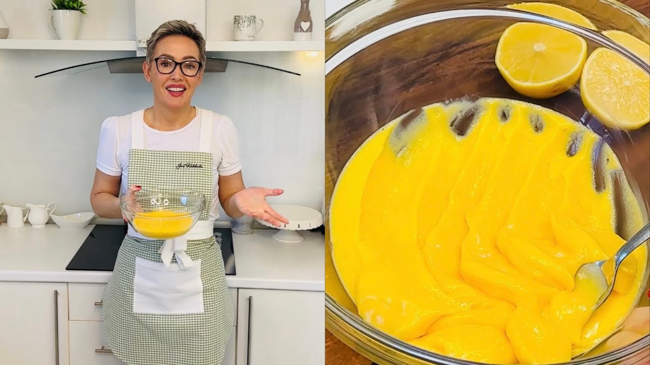 Limun krema - Lemon curd 🍋 - fantazija za sve vaše slastice!