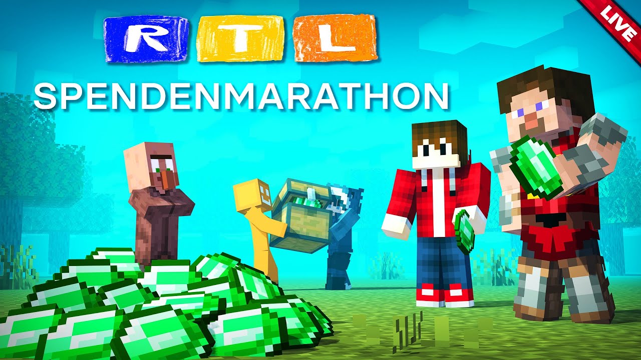 🔴Bauen für Charity - Pixel für Kinder: LIVE bei RTL mit Knossi